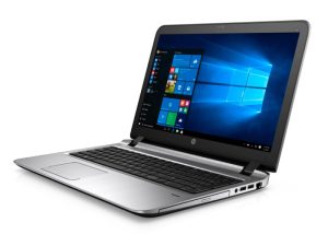 This image is the front view of the 15 inch version of the Ultimate Laptop which is a HP 450 G3